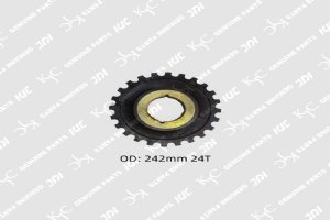245mm 12 зубов соединения YNF-095 245x24T гибкая резиновая соединение воздушного компрессора