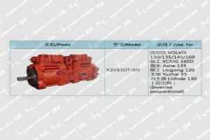 Гидравлический главный насос K3V63DT для экскаватора
