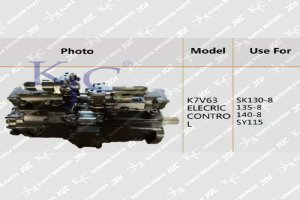 K7V63DTP مضخة هيدروليكية مضخة المكبس للحفارة Sk135-8 Sk140-8