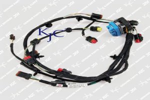 E323D C6.4 Части экскаватора проводных узлов двигателя