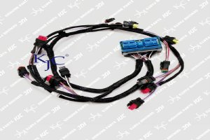 E323D C6.4 Части экскаватора проводных узлов двигателя